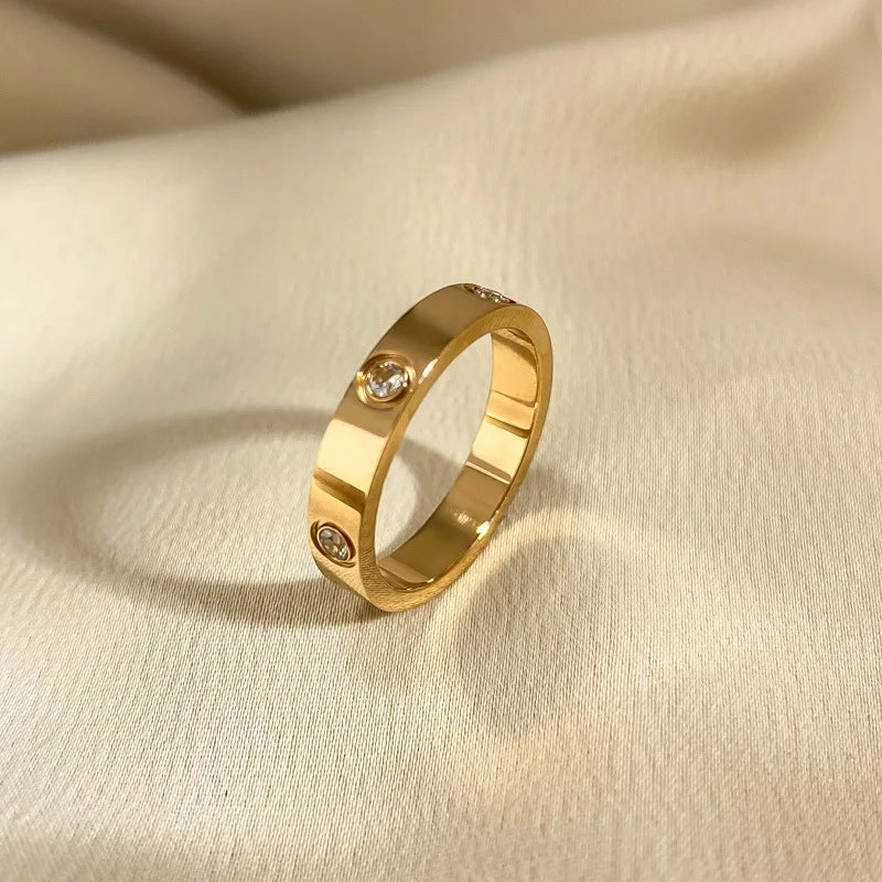 MONA™ – Eleganter Moderner Goldring