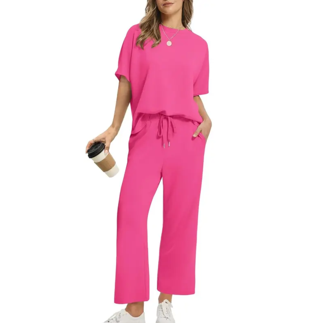 BRISA™ – Luftiges zweiteiliges Set mit weitem Bein