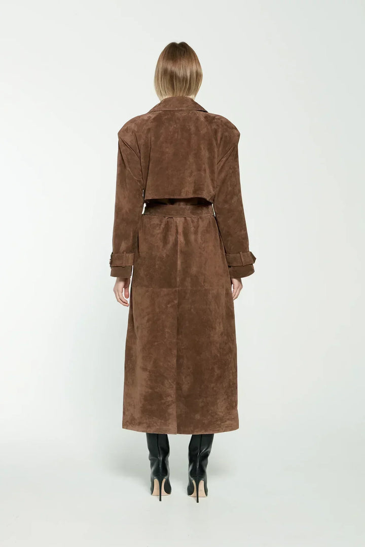 CHANTAL™ - Klassischer Trenchcoat mit Gürtel
