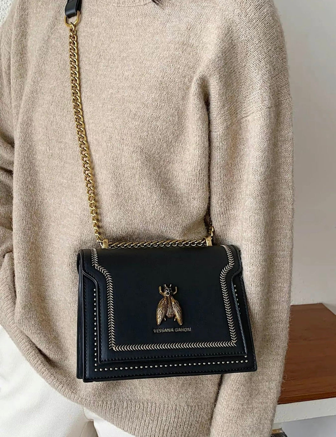 SIMONE™ - Zeitlose Luxus-Kettentasche