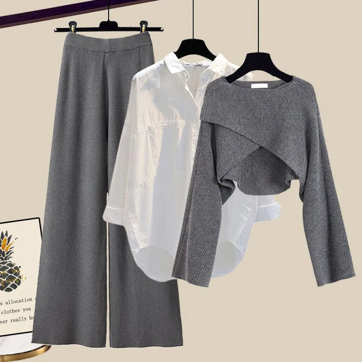 ISOBEL™ | Elegantes dreiteiliges Strickset