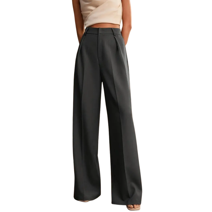 WREN™ – Entspannte High-Waist Hose mit weitem Bein