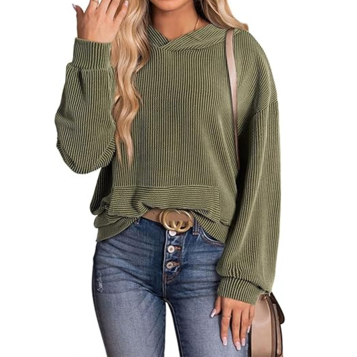 JESSA™ – Entspannter Kapuzenpullover mit gedrehter Naht