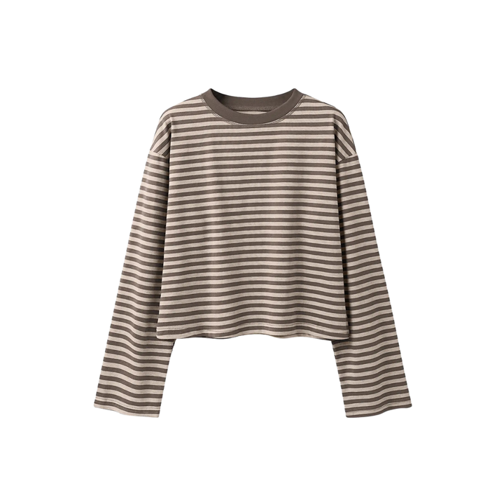 REAGAN™ – Relaxed Colorblock Streifen-T-Shirt