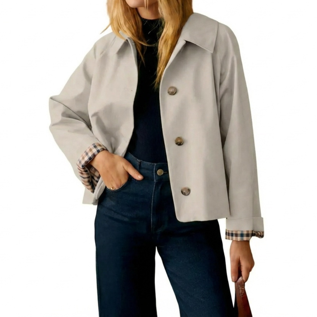 WREN™ – Taillierter Trenchcoat im Vintage-Stil
