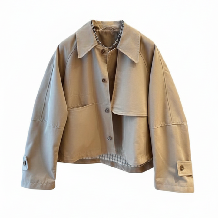 LISBON™ – Koreanische Locker geschnittene Kurze Arbeitsjacke