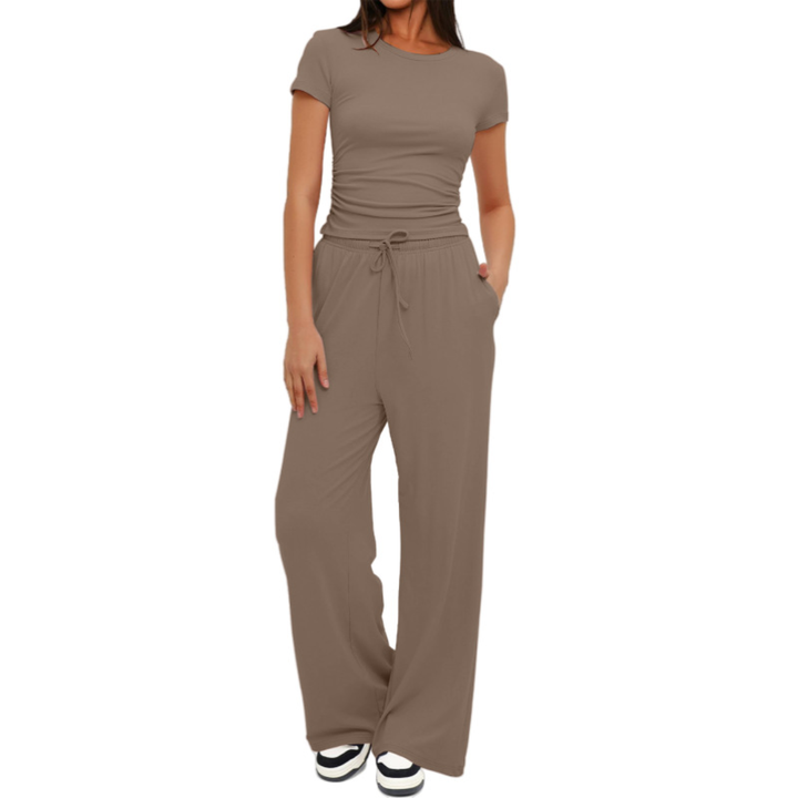 WINNIE™ – Gemütliches, einfarbiges Loungewear-Set (Zweiteiler)