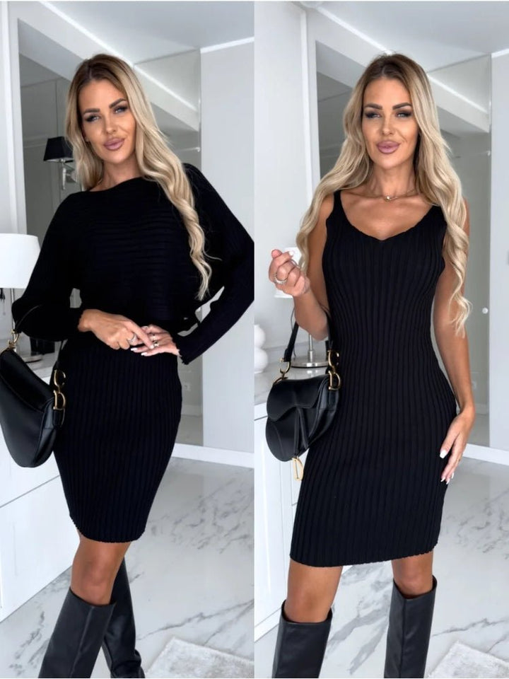LARISSA™ - Zweiteiliges Rippstrick-Set