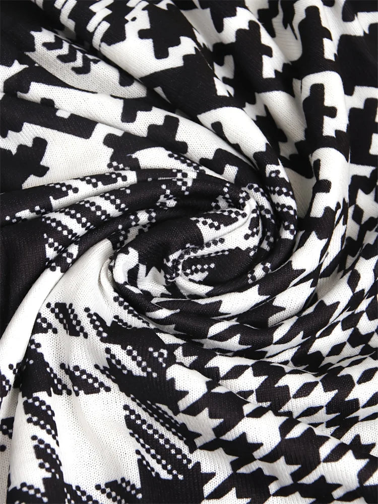 LEONA™ | Eleganter Cardigan mit Geoprint