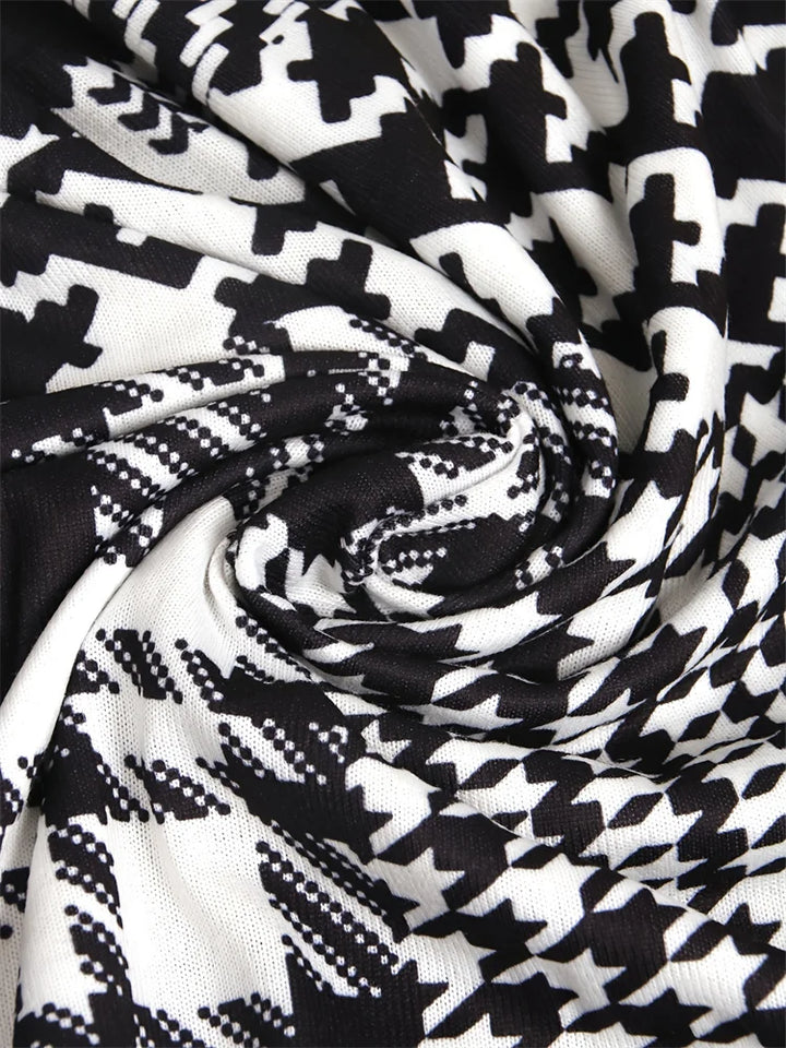LEONA™ | Eleganter Cardigan mit Geoprint