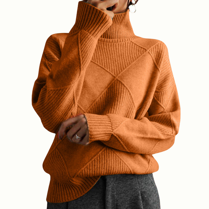 LINLEY™ | Gerippter Rollkragenpullover Luxe