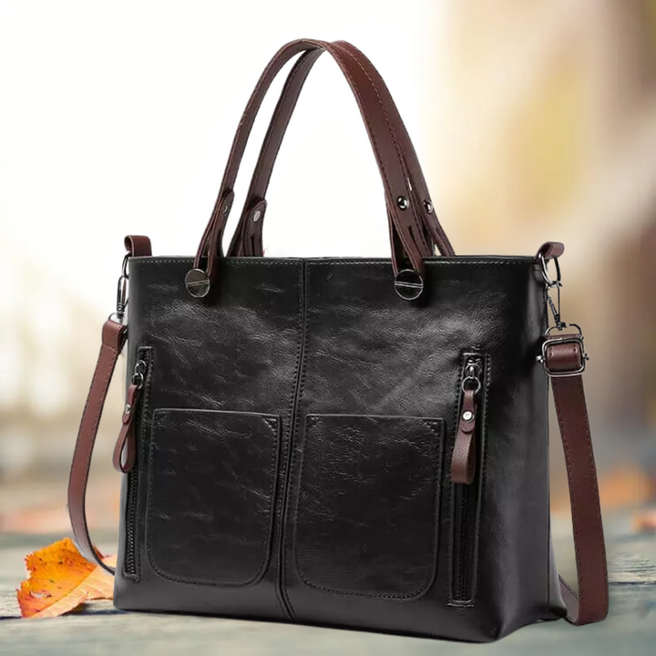 LIVIA™ – Klassische Lederhandtasche