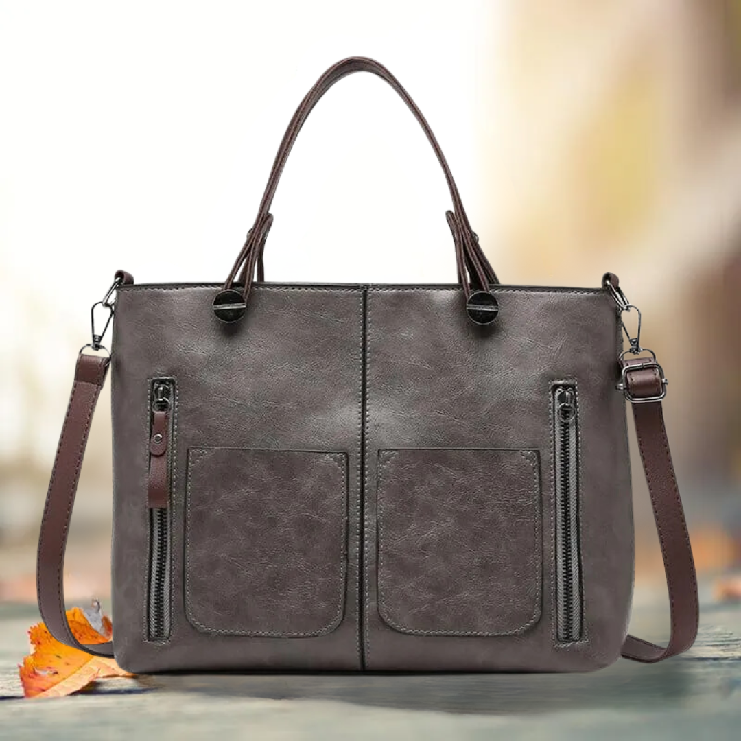 LIVIA™ – Klassische Lederhandtasche