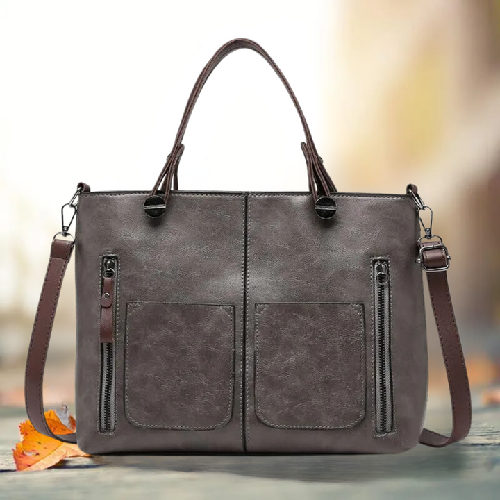 LIVIA™ – Klassische Lederhandtasche