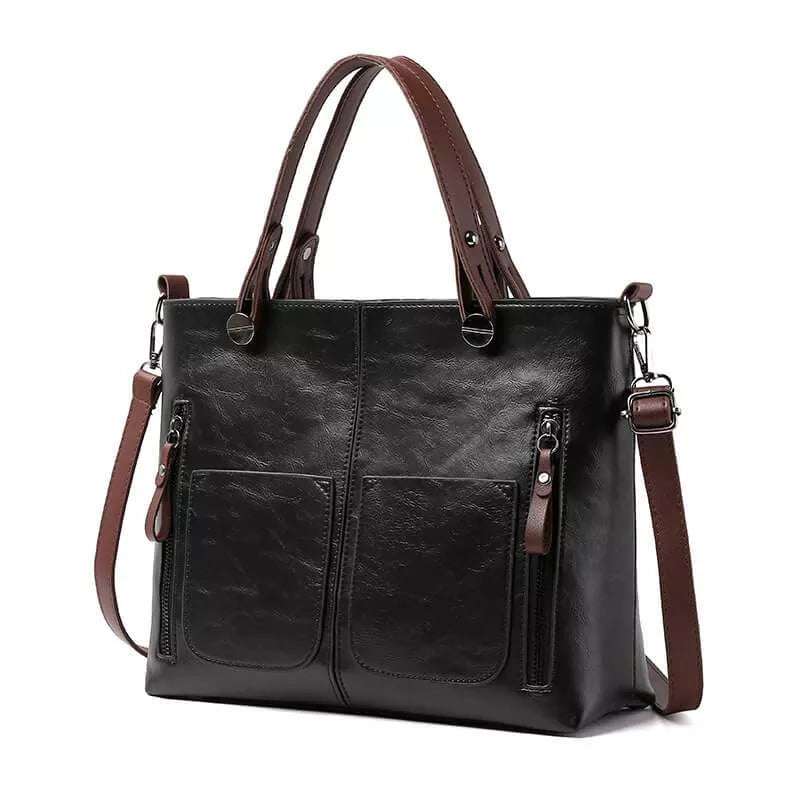 LIVIA™ – Klassische Lederhandtasche