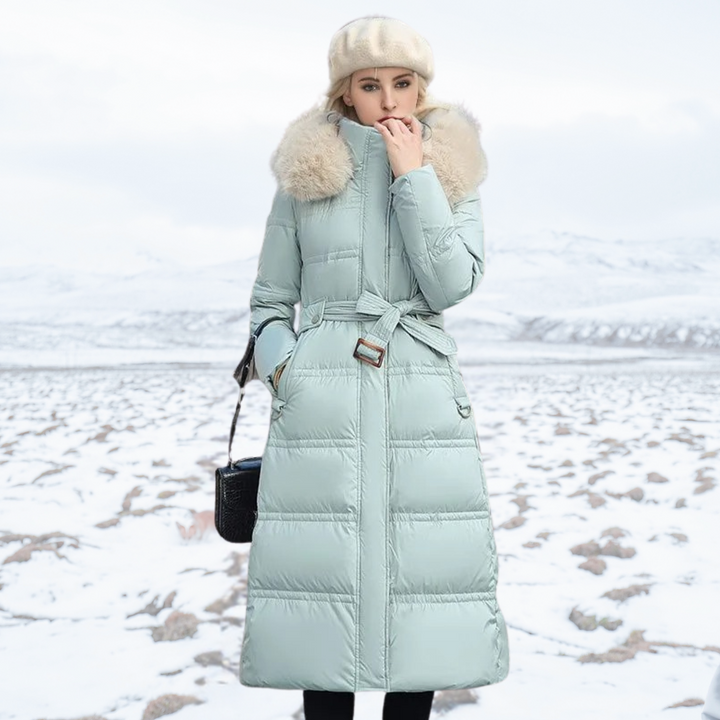LUCIA™ | Designer-Winterparka mit Fellkapuze