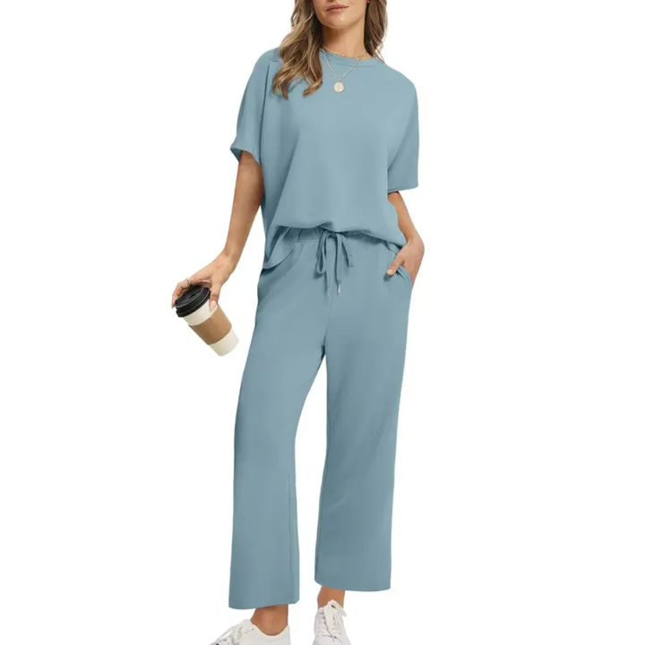 BRISA™ – Luftiges zweiteiliges Set mit weitem Bein