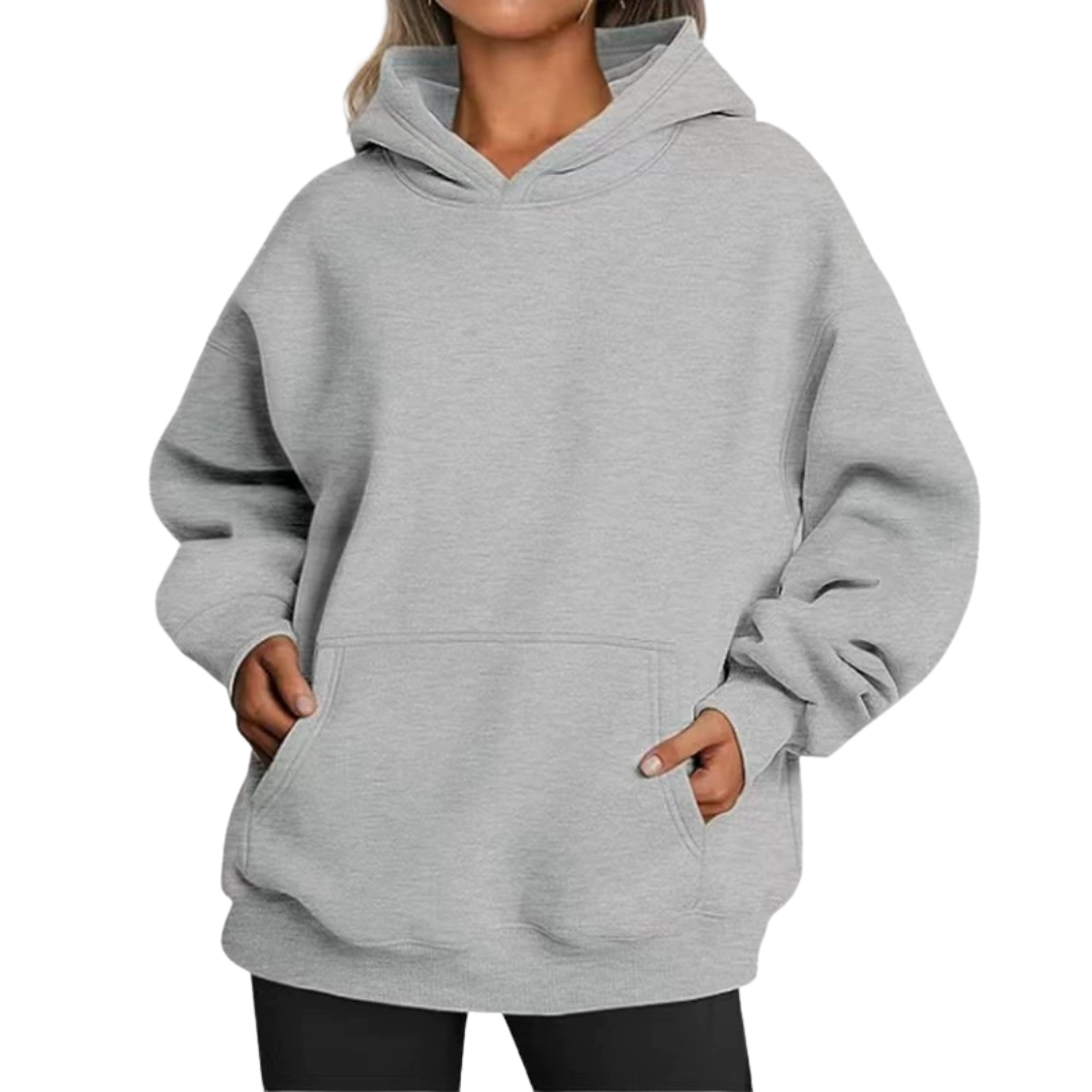 BREELAN™ – Gemütlicher Oversized-Fleece-Kapuzenpullover