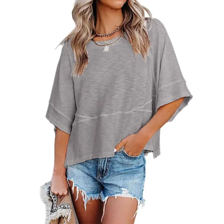 JOSLYN™ – Relaxte Bluse mit Fledermausärmeln
