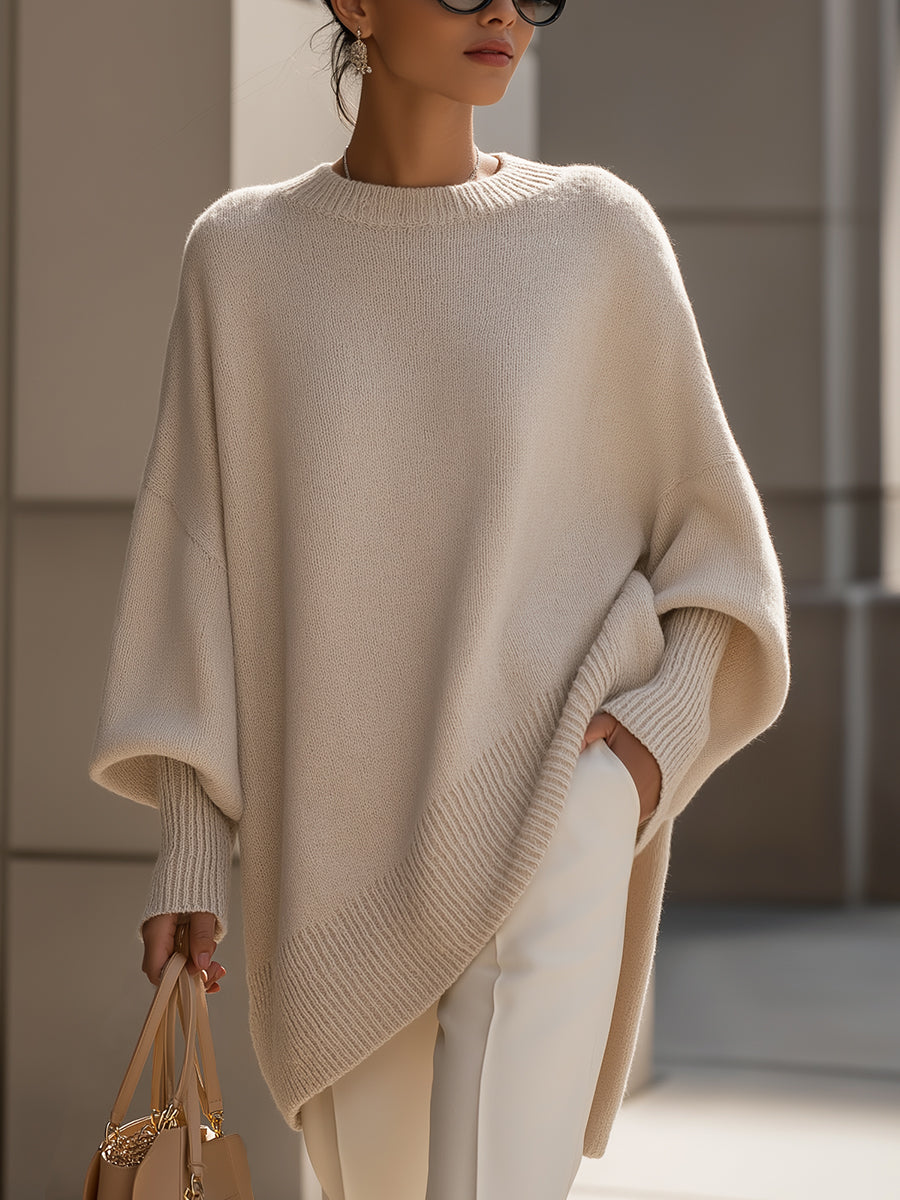 Isolde | Oversize-Pullover mit weichem Fall
