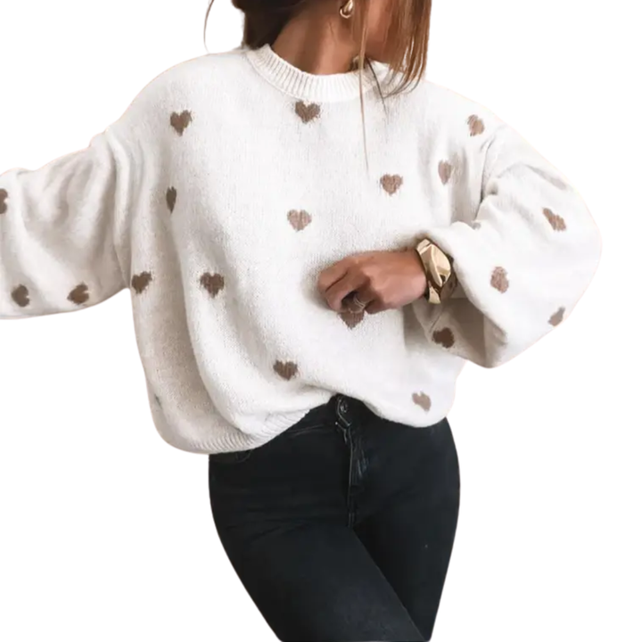HOLLIS™ – Gemütlicher Halloween-Pullover mit überschnittenen Schultern