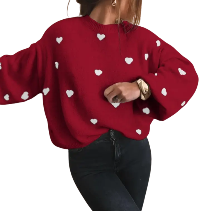 HOLLIS™ – Gemütlicher Halloween-Pullover mit überschnittenen Schultern
