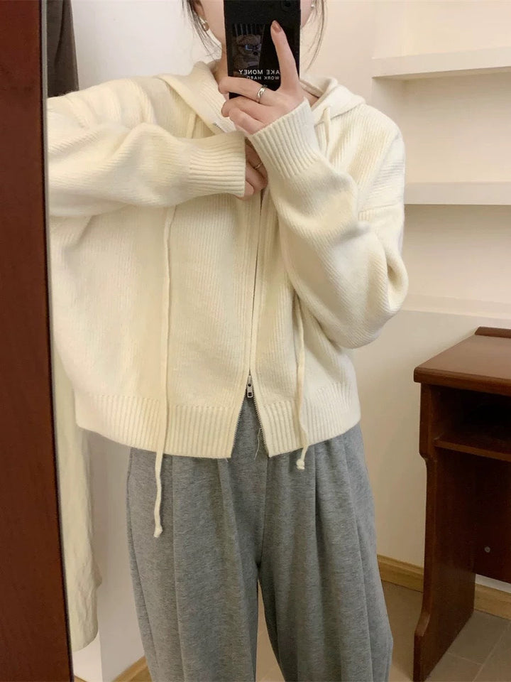 ARLENE™ – Kuschelig weicher Kapuzen-Cardigan mit langen Ärmeln