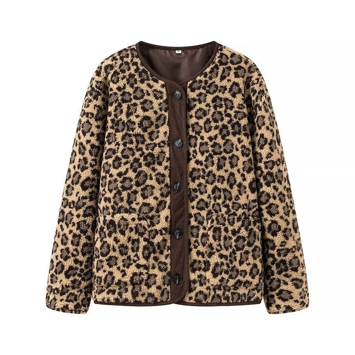 DIANA™- Leoparden-Winterjacke