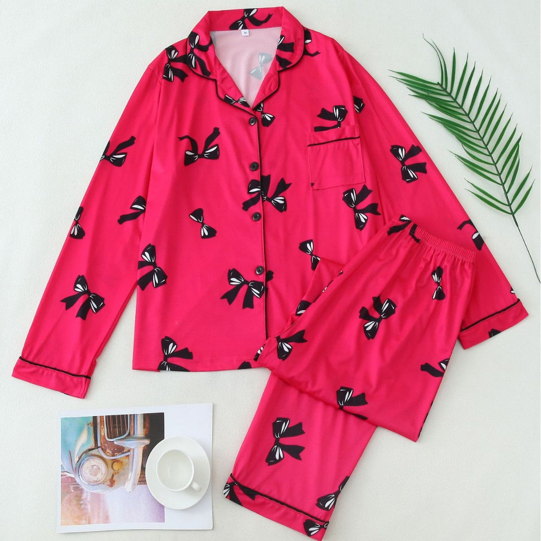 MERIDA™ - Bequemes Langarm-Top- und Pyjama-Set