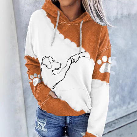 FUREVER™ – Künstlerisches Haustier-Kapuzenpullover