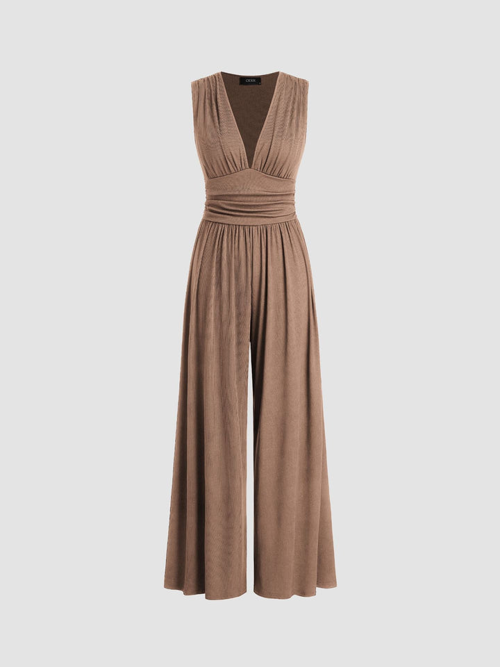MUTYA™ – Schicker ärmelloser Jumpsuit mit weitem Bein
