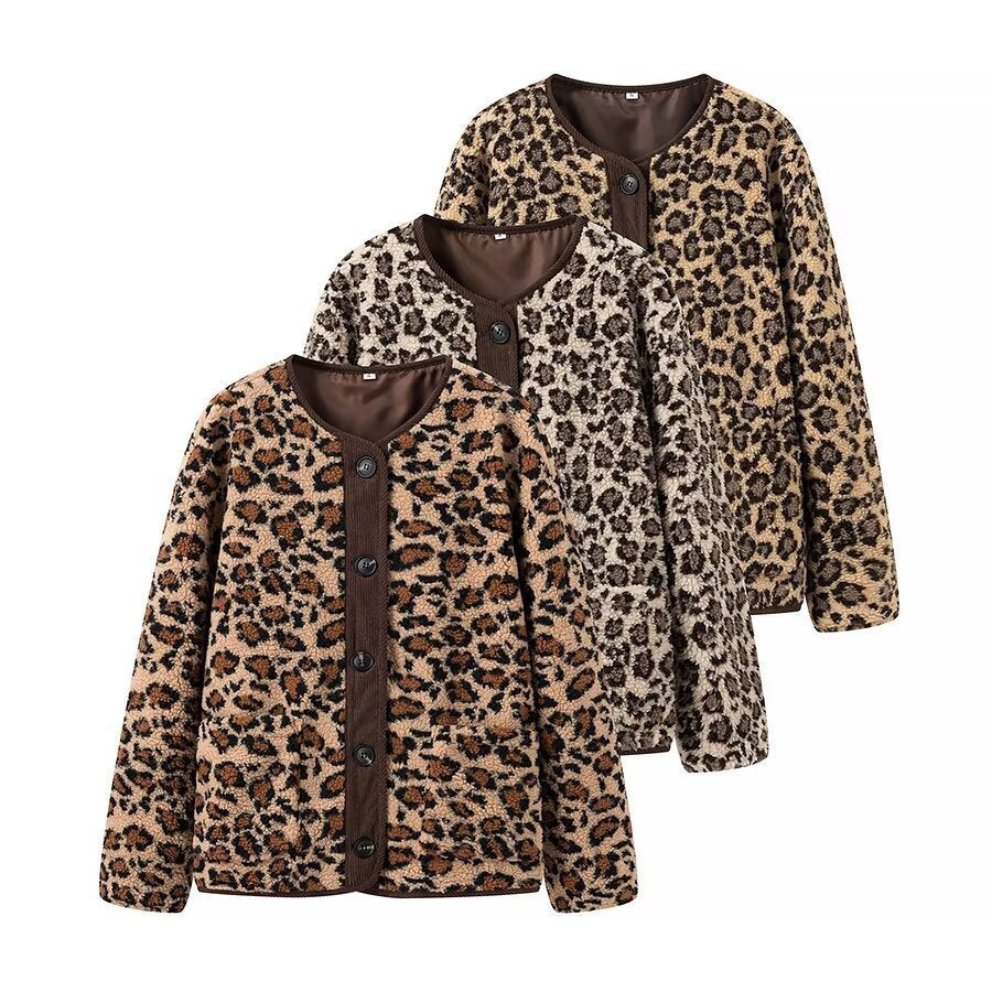 DIANA™- Leoparden-Winterjacke