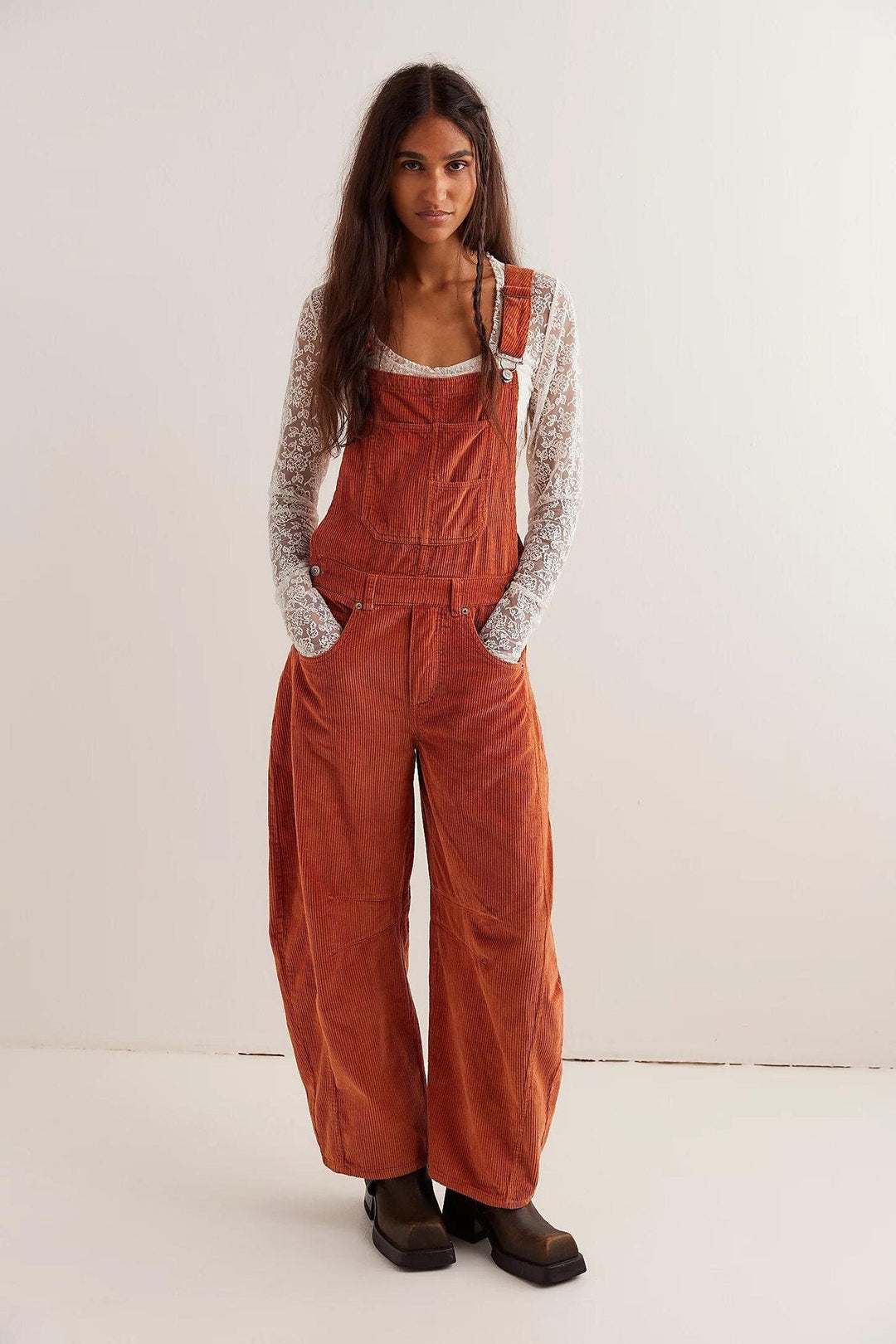 ISABELLE™ – Stylischer Overall mit Barrel Leg & Verstellbarer Passform