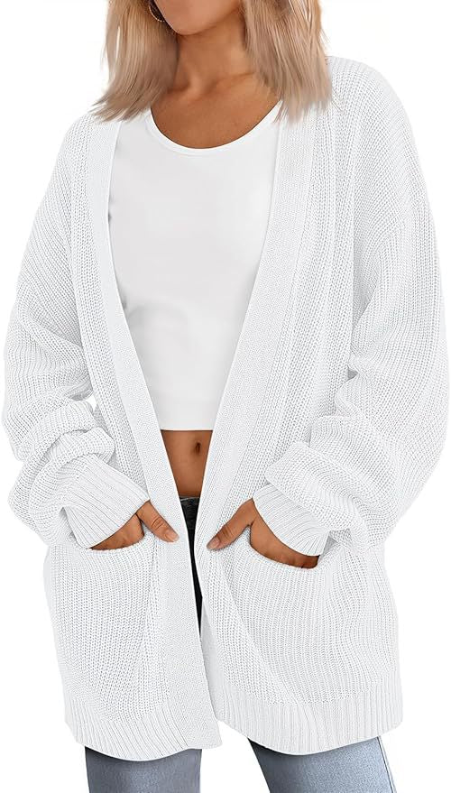 HANSEL™ - Leichter, locker sitzender Cardigan mit V-Ausschnitt