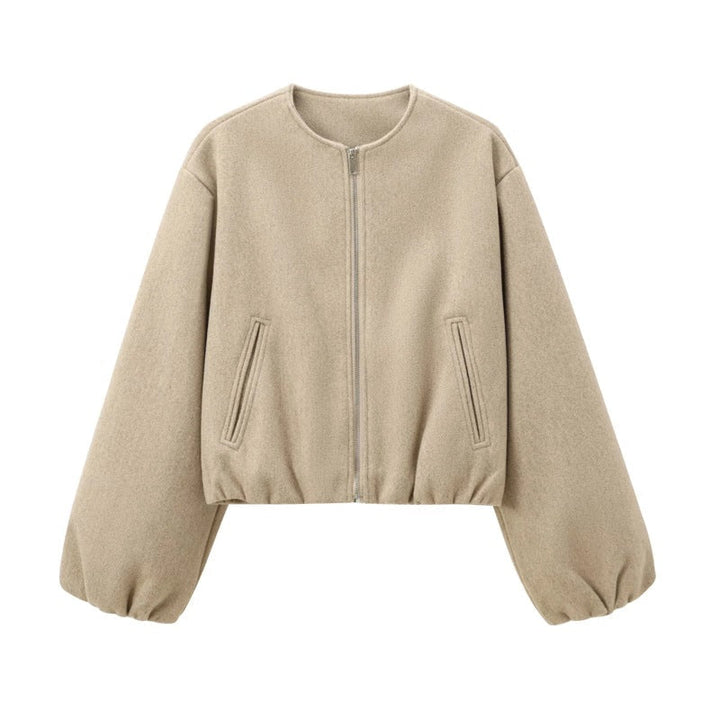 ARMINDA™ – Lässige Jacke mit Ballonärmeln