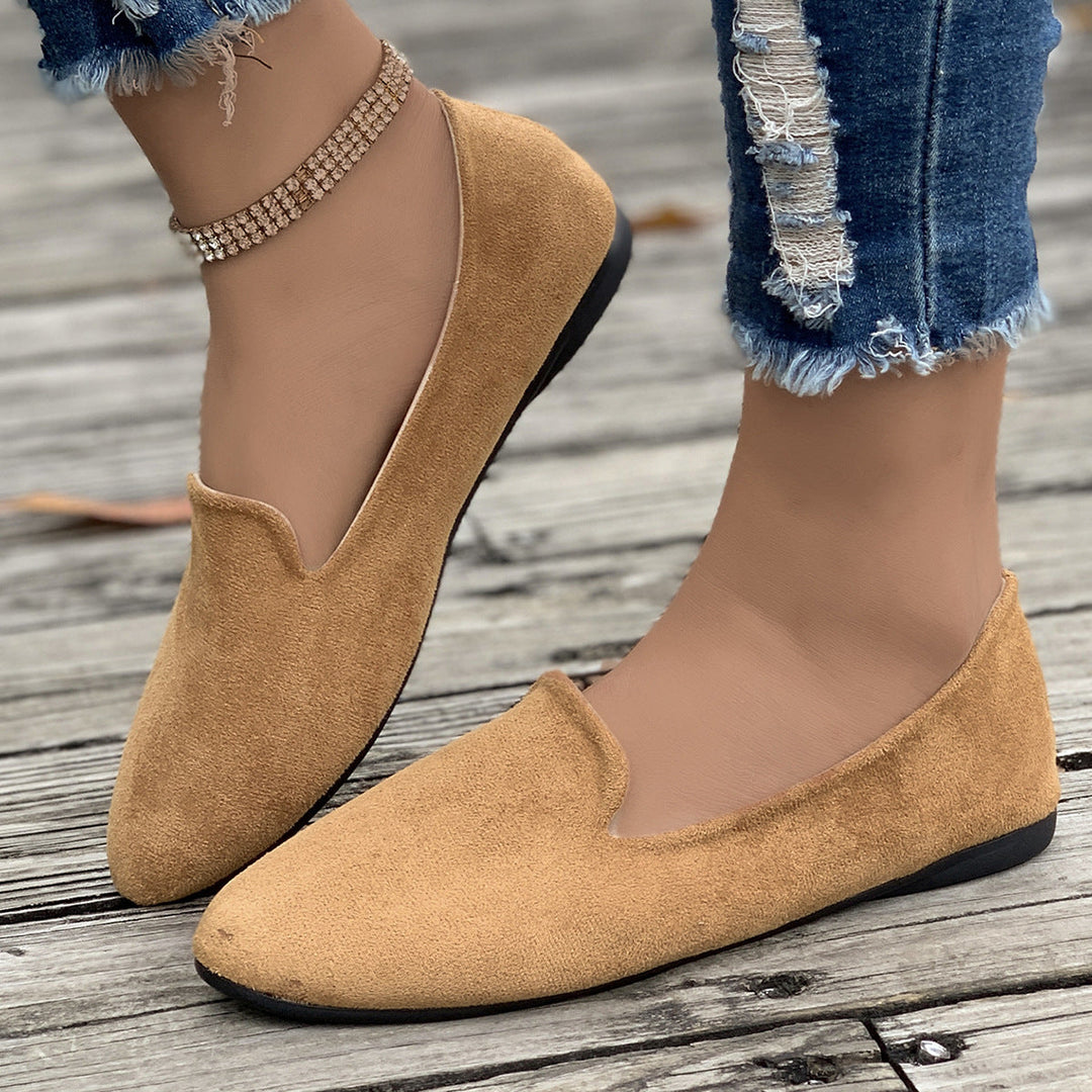 JANELLE™ – Legere, bequeme Ballerinas mit spitzer Zehenpartie