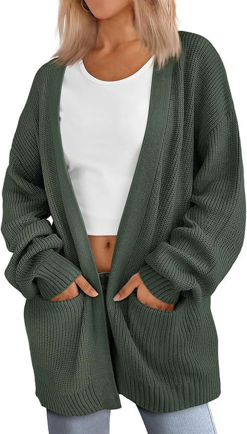 HANSEL™ - Leichter, locker sitzender Cardigan mit V-Ausschnitt