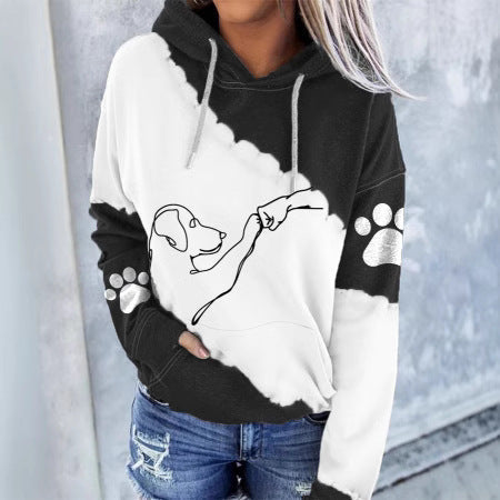 FUREVER™ – Künstlerisches Haustier-Kapuzenpullover