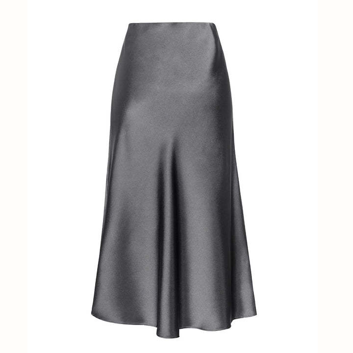 KEITH™ – Eleganter Midirock mit hohem Bund und Seitenschlitz