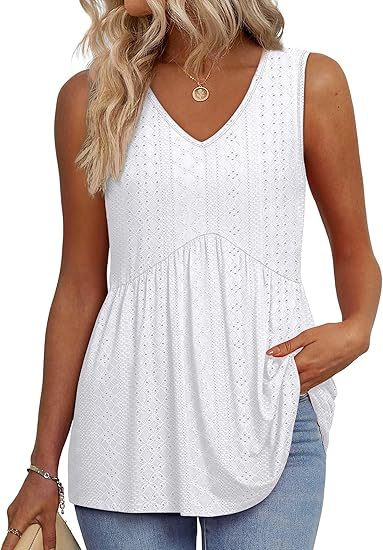 ELIORA™ - Müheloses, fließendes, ärmelloses Tanktop