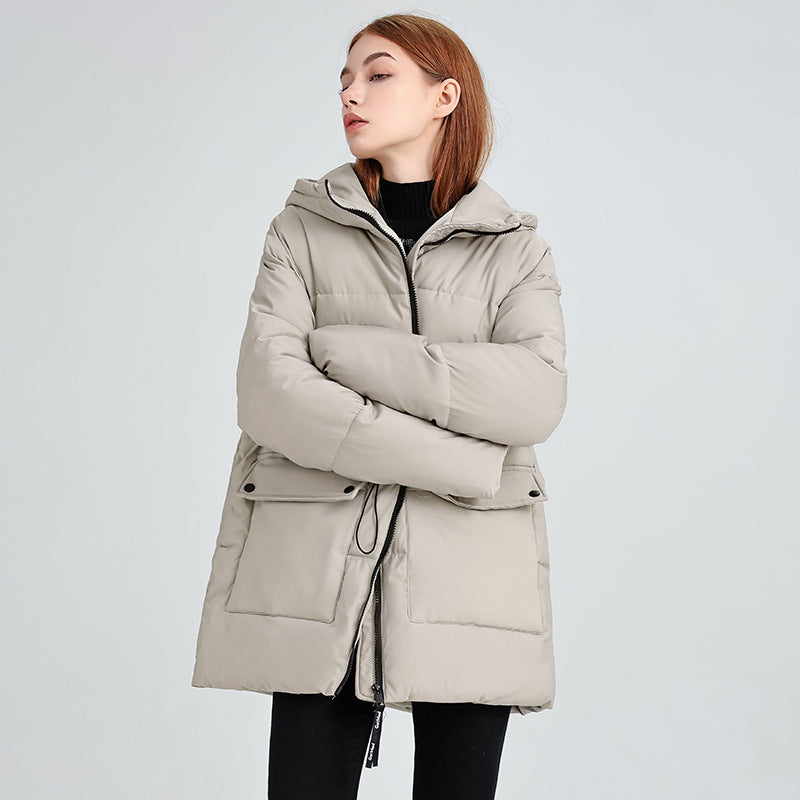 GWYNETH™ - Bequeme Kapuzen-Pufferjacke mit Reißverschluss