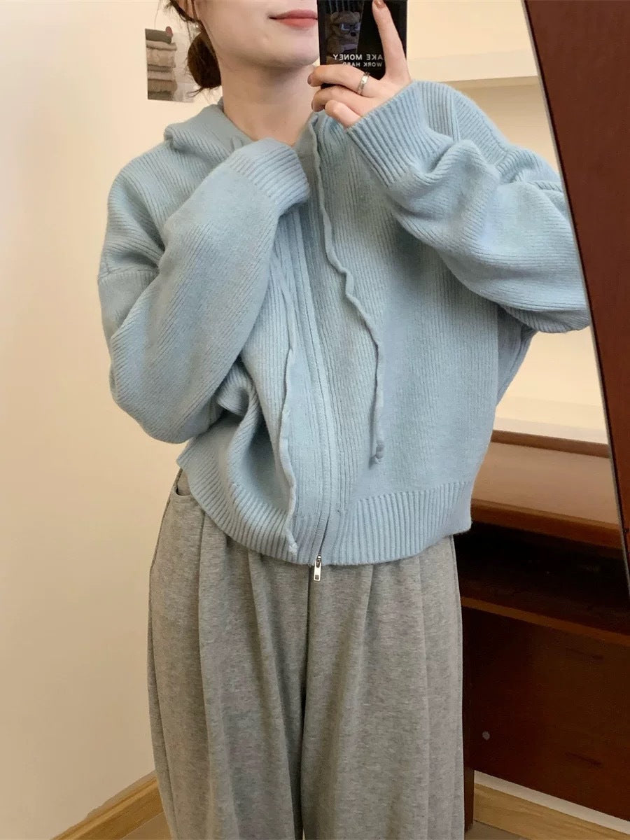 ARLENE™ – Kuschelig weicher Kapuzen-Cardigan mit langen Ärmeln