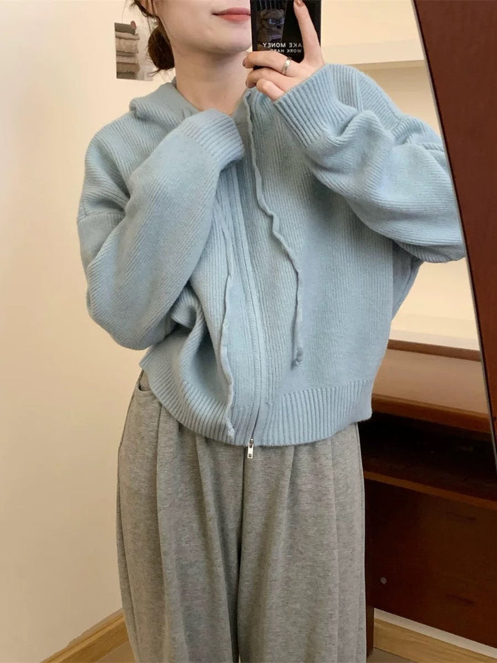 ARLENE™ – Kuschelig weicher Kapuzen-Cardigan mit langen Ärmeln