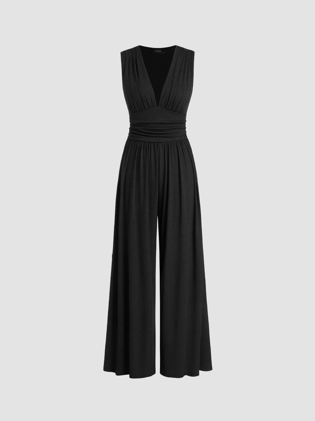 CHARITY – Schicker ärmelloser Overall mit weitem Bein