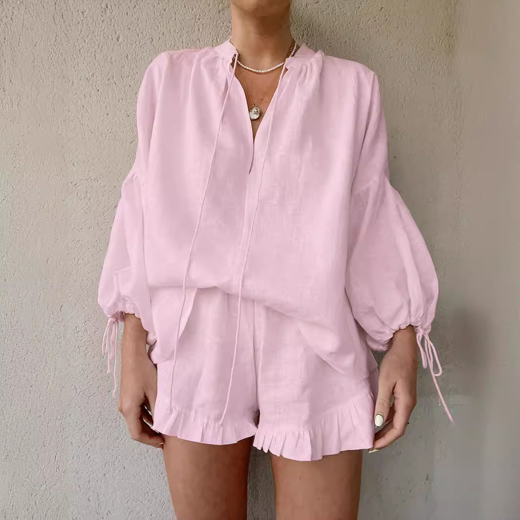 OPAL™ – Lässiges elegantes zweiteiliges Sommer-Outfit