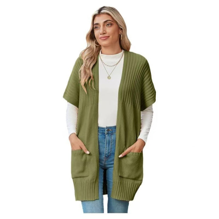 CASSAVA™ – Leichte Strickjacke mit offener Vorderseite