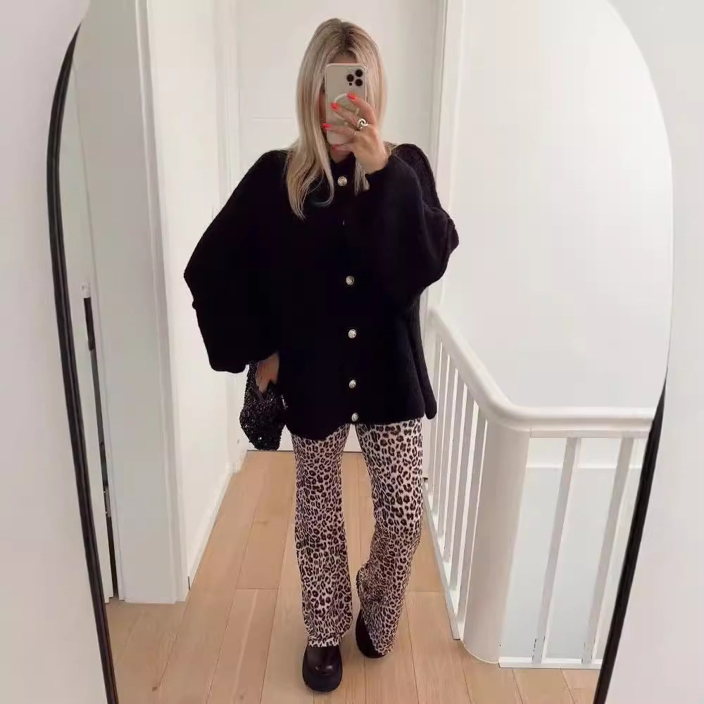 GANI™ – Klassischer durchgeknöpfter Langarmcardigan