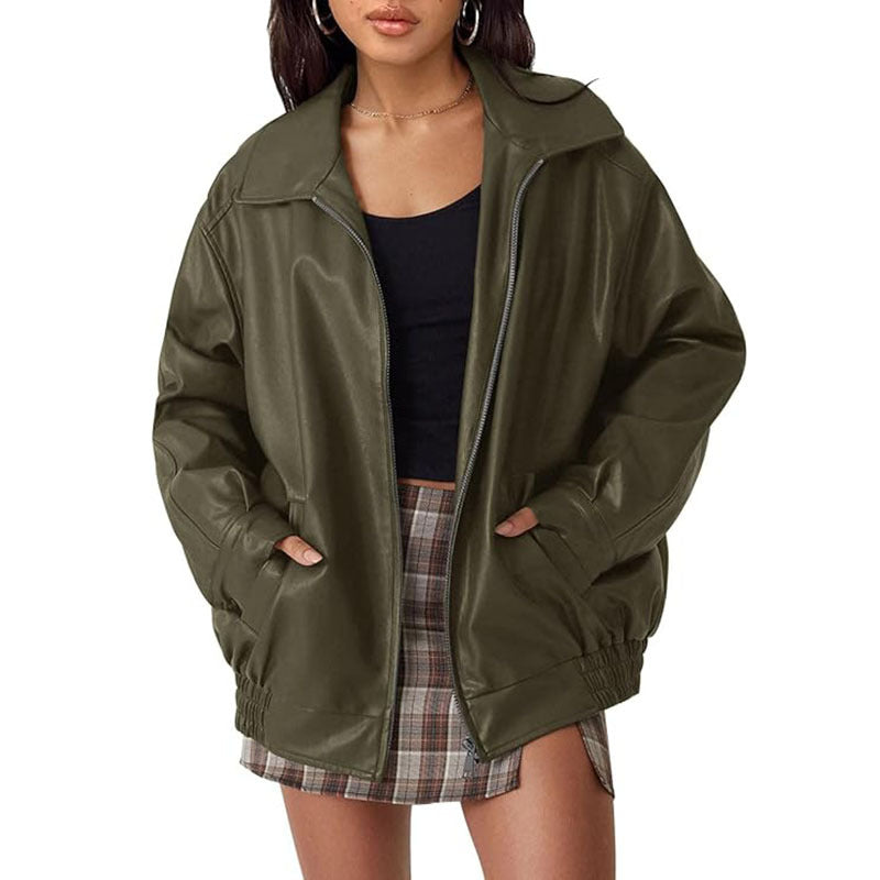 BRIONY™ - Stylische Oversize-Motorradjacke
