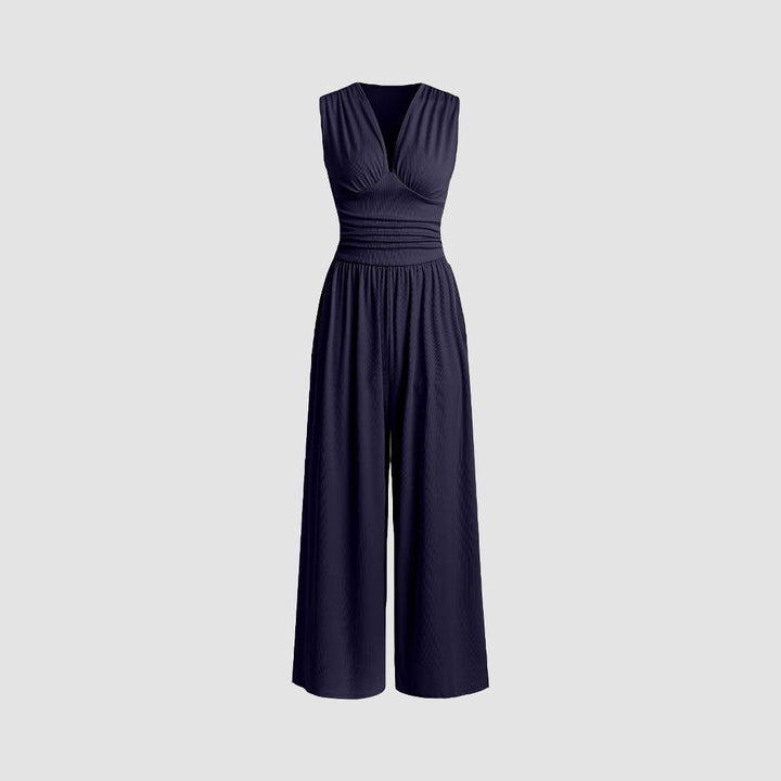 MARLOWE™ – Eleganter geraffter Freizeit-Jumpsuit