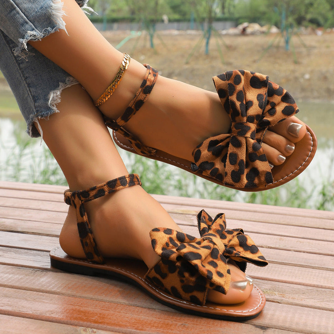 DOWELL™ – Modische Bow Sommer Riemchensandalen